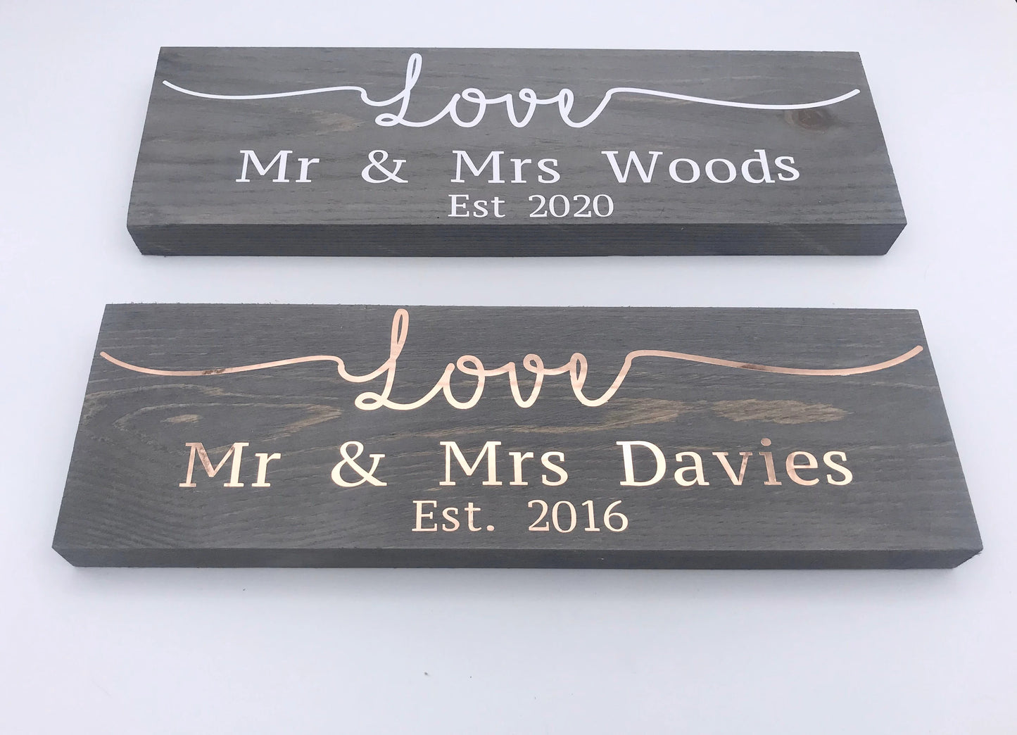 Personalised Wedding Sign for Couple