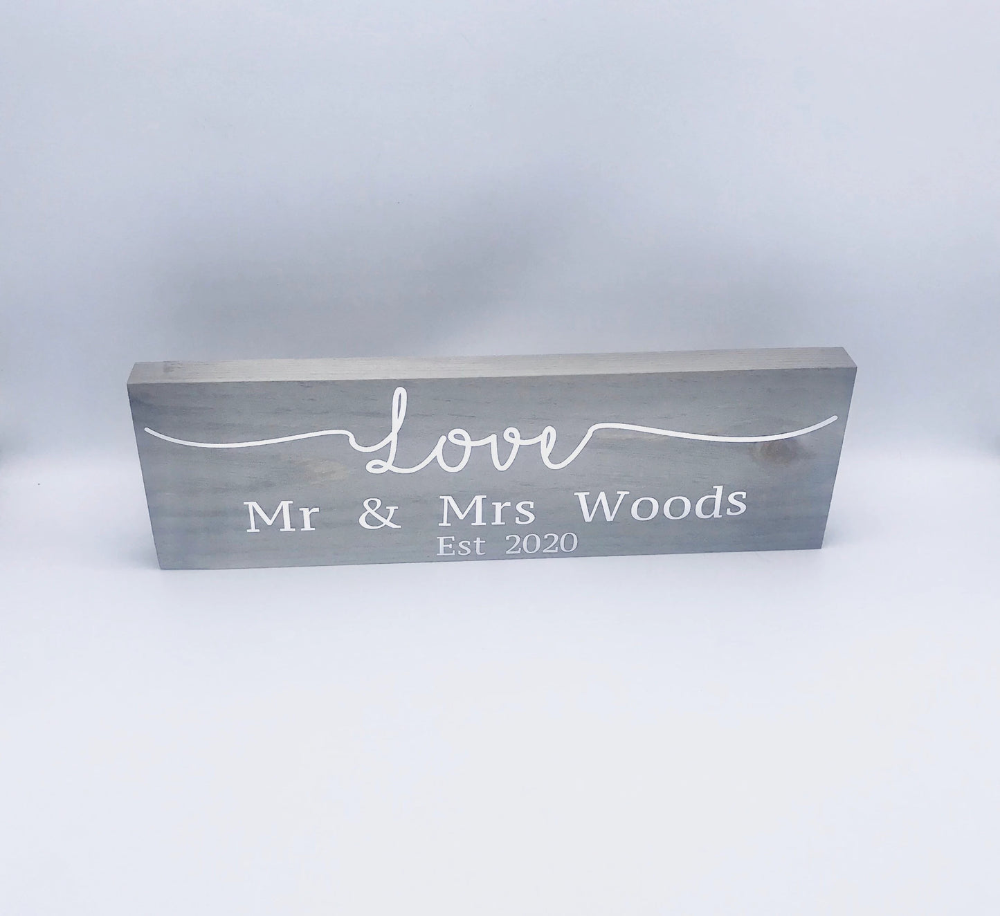 Personalised Wedding Sign for Couple