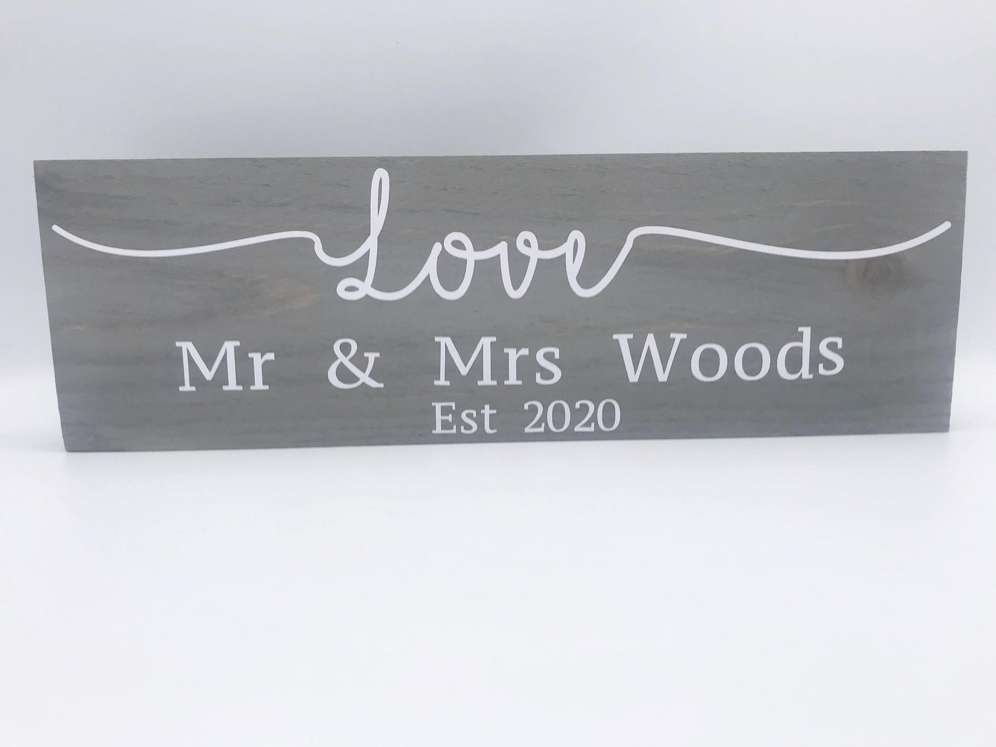 Personalised Wedding Sign for Couple