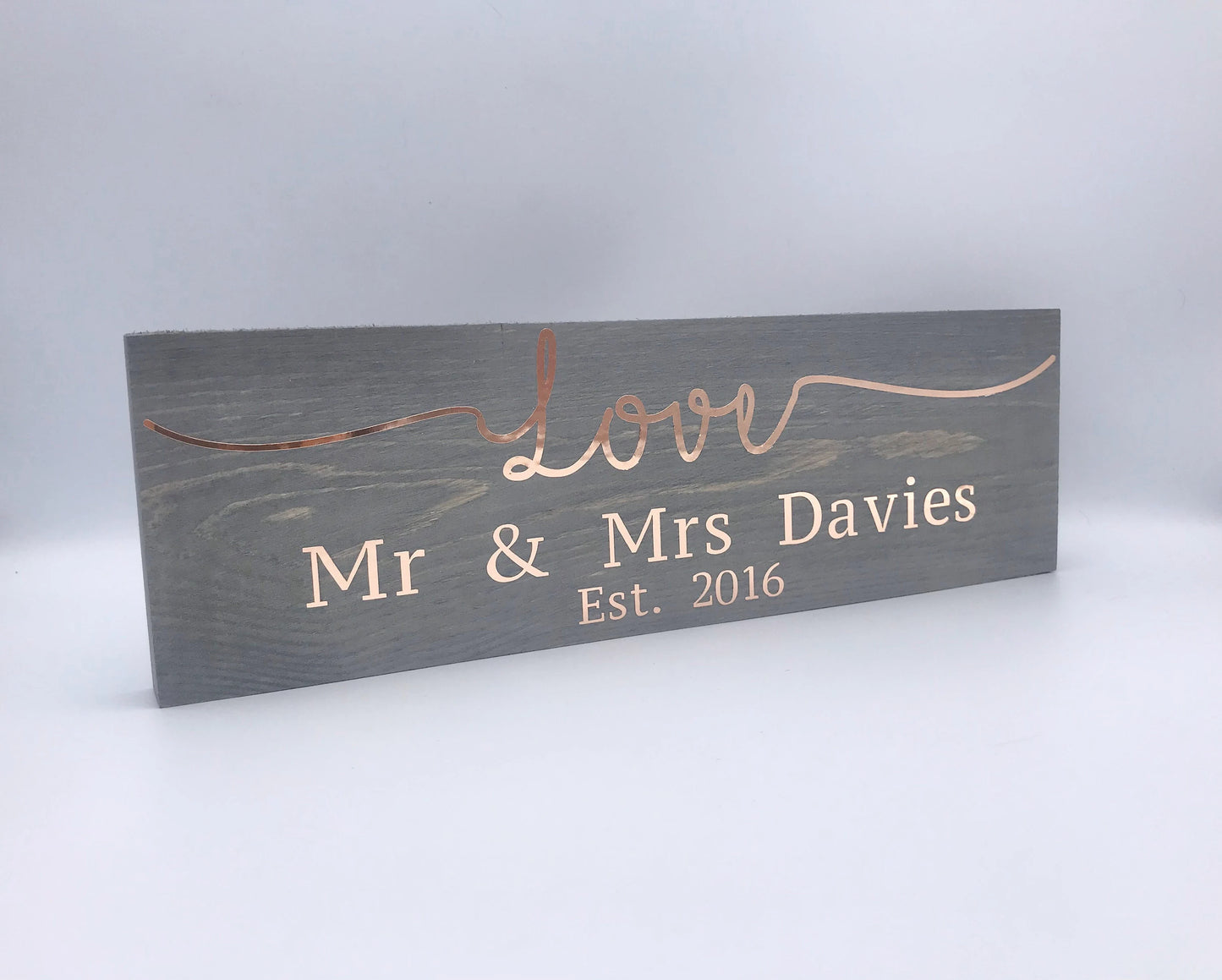 Personalised Wedding Sign for Couple