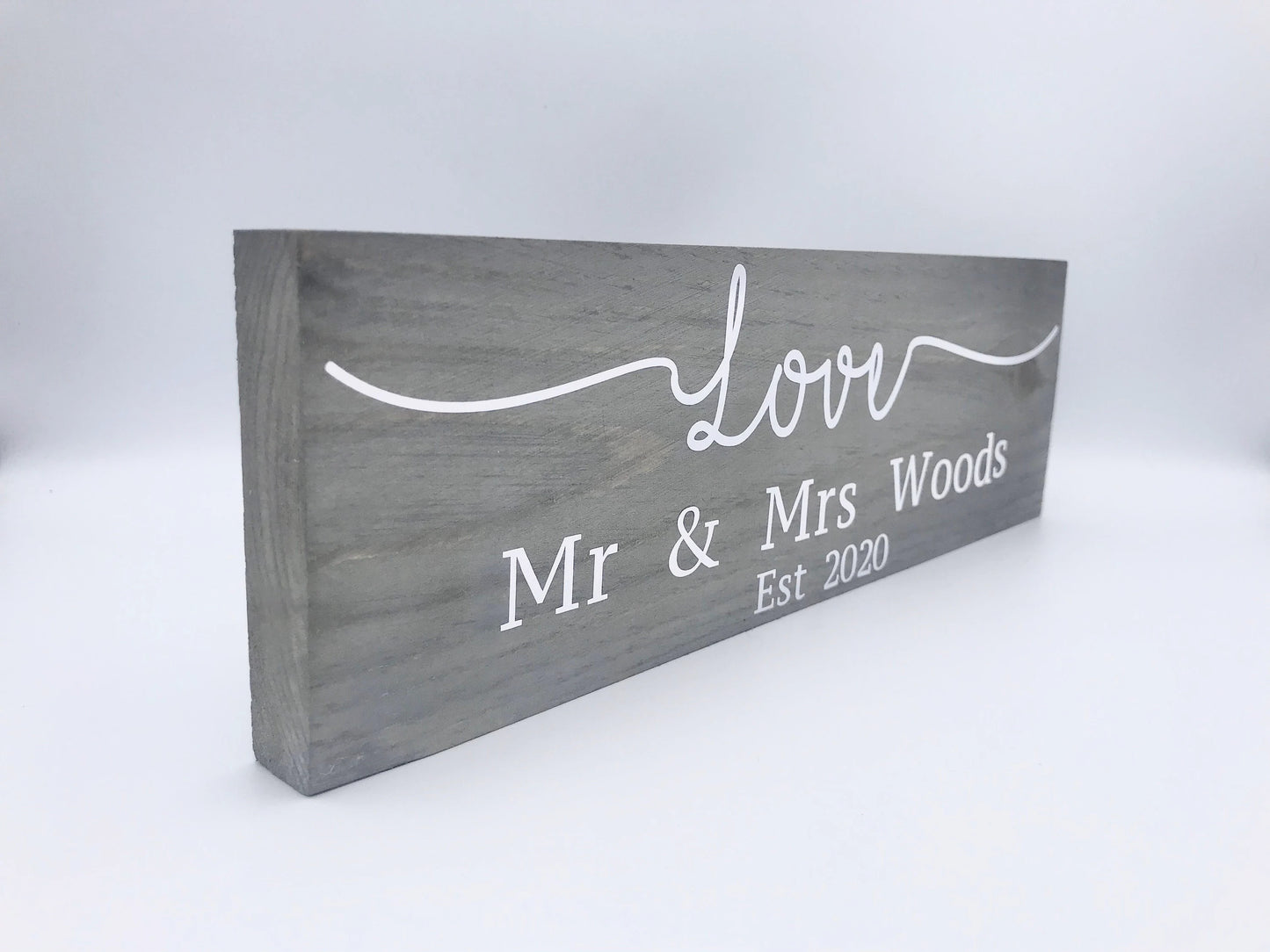 Personalised Wedding Sign for Couple