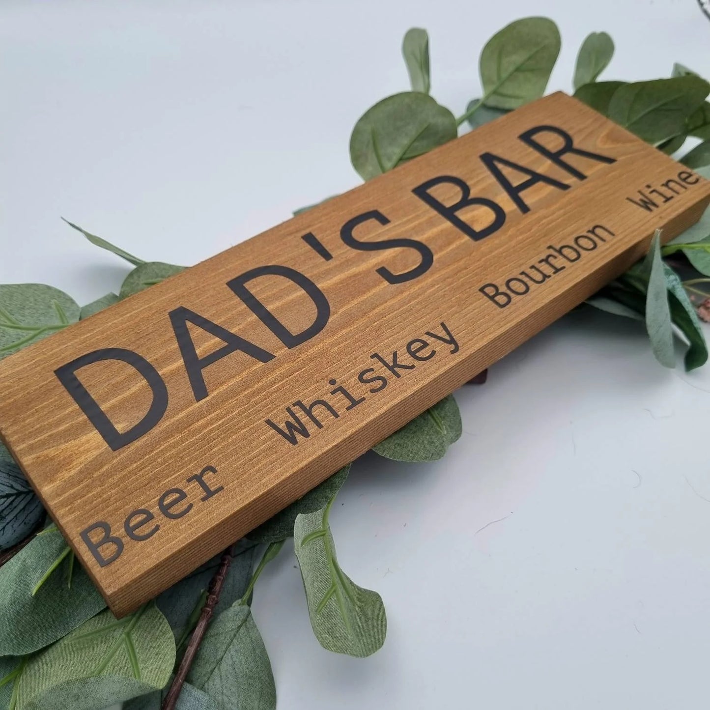 Personalised Wooden Bar Sign