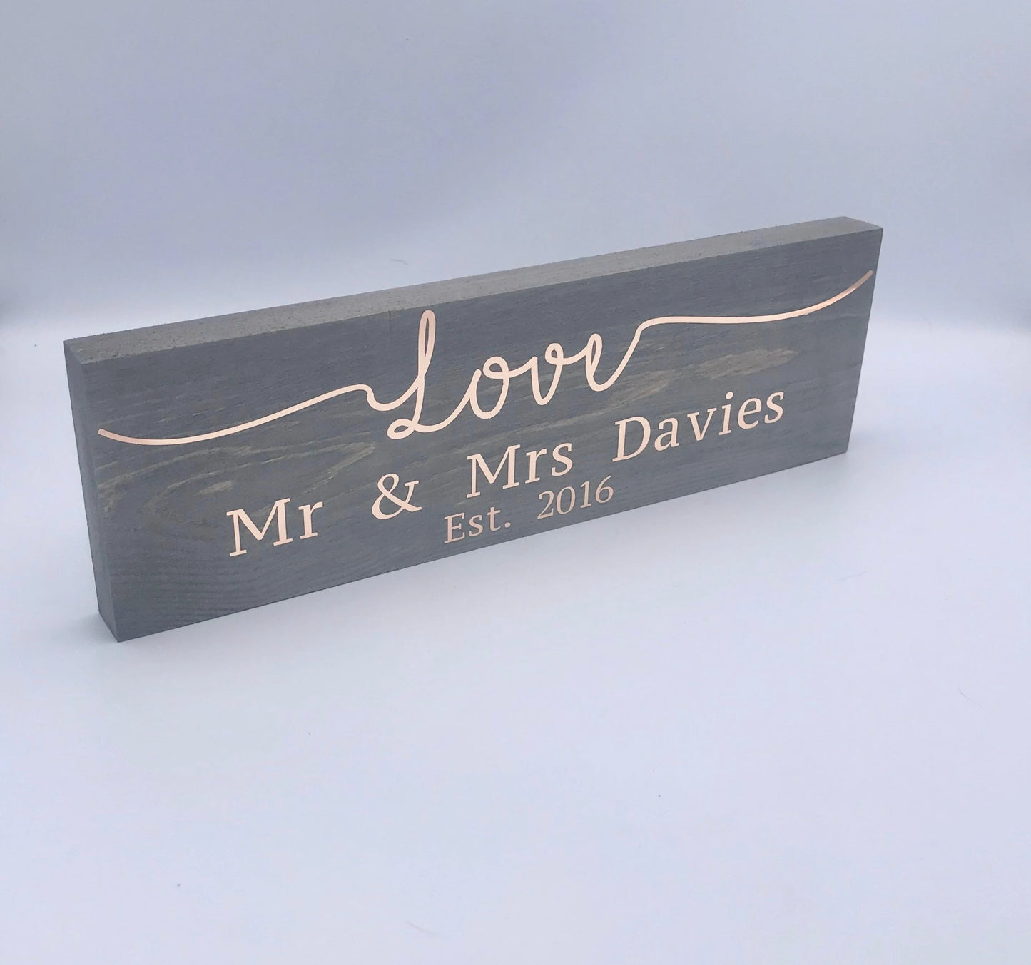 Personalised Wedding Sign for Couple
